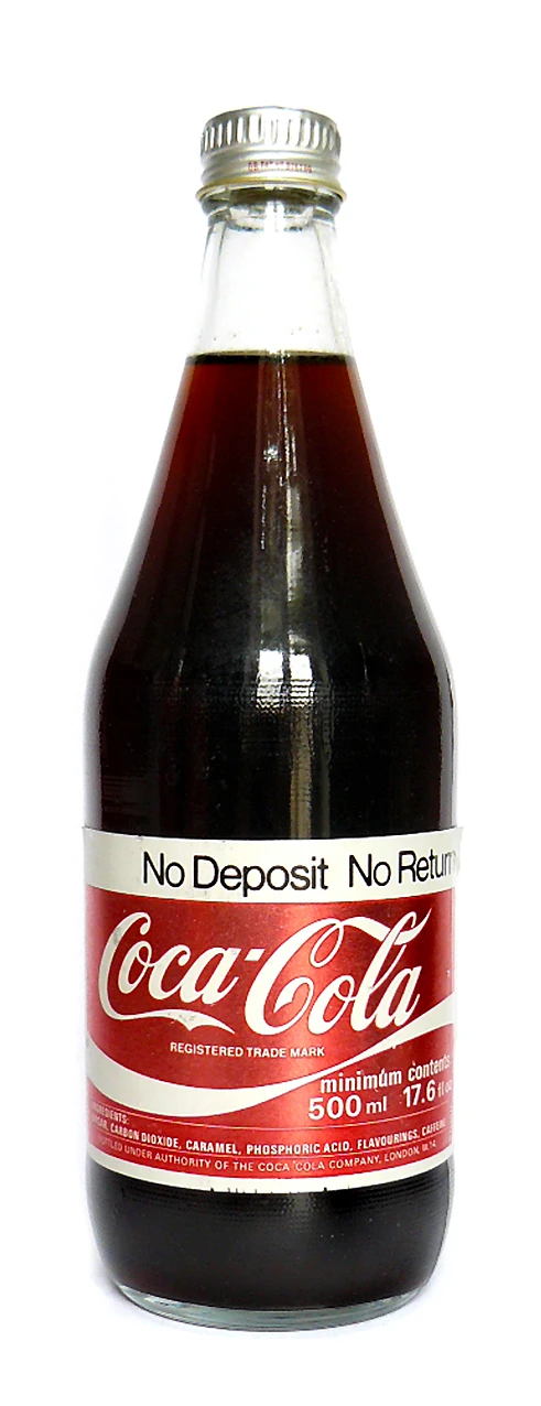 Coke Bottle from England (GB002)